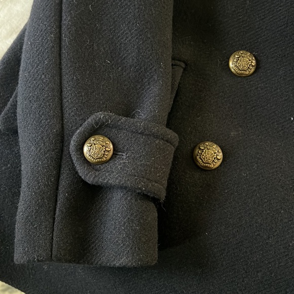 Intermix Navy Peacoat with Gold Buttons - Picture 7 of 13